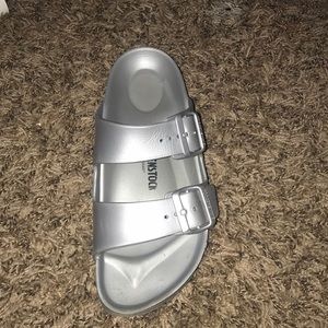 Grey Birkenstocks